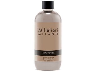 Namų kvapo papildymas Millefiori Milano Silk&Rice Powder, 500 ml kaina ir informacija | Namų kvapai | pigu.lt