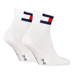 Tommy Hilfiger kojinės moterims 84929, baltos цена и информация | Женские носки | pigu.lt