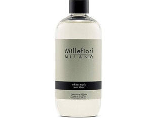 Заправка для домашнего аромата Millefiori Milano White Musk, 500 мл цена и информация | Ароматы для дома | pigu.lt