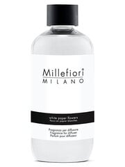 Namų kvapo papildymas Millefiori Milano White Paper Flowers, 250 ml kaina ir informacija | Namų kvapai | pigu.lt
