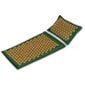 Masažinis akupresūrinis kilimėlis Neo Sport, 44x30x13cm, žalias kaina ir informacija | Kilimėliai sportui | pigu.lt