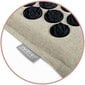 Masažinis akupresūrinis kilimėlis Neo Sport, 44x30x13cm, rudas kaina ir informacija | Kilimėliai sportui | pigu.lt