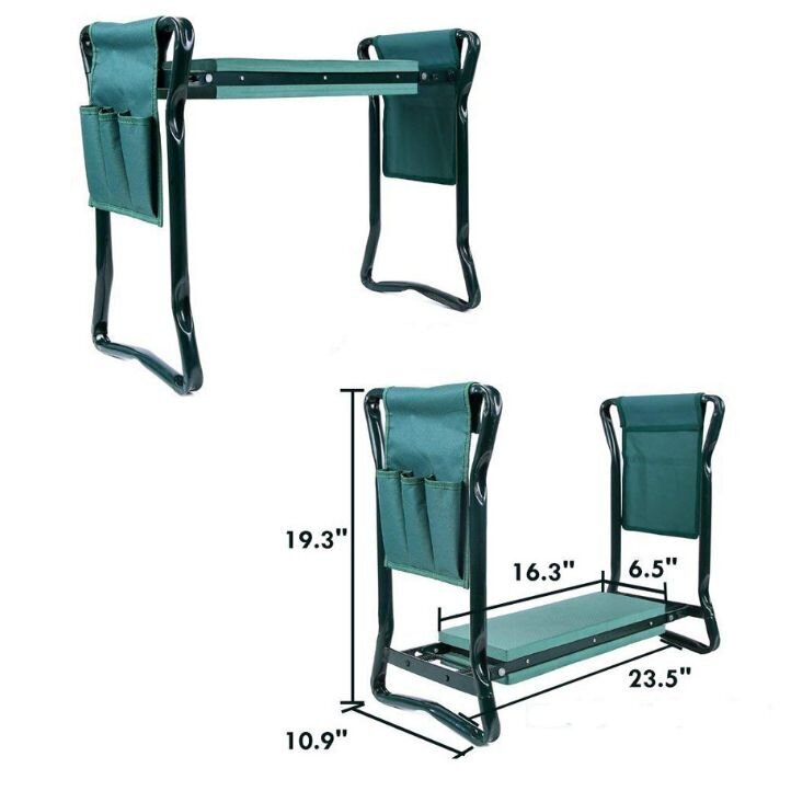 Sodo kėdė 3in1, žalia kaina ir informacija | Lauko kėdės, foteliai, pufai | pigu.lt