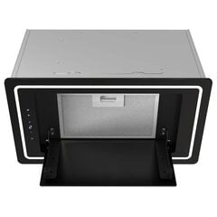 Кухонная вытяжка 52 см черная Berdsen BT-239 цена и информация | Вытяжки на кухню | pigu.lt