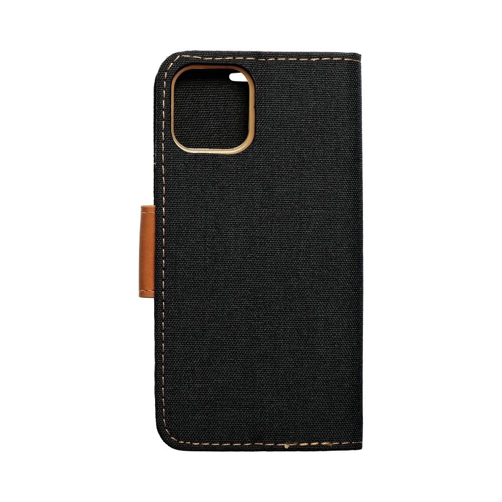 CANVAS Book case for XIAOMI Redmi NOTE 13 4G black kaina ir informacija | Kalendoriai, darbo knygos | pigu.lt