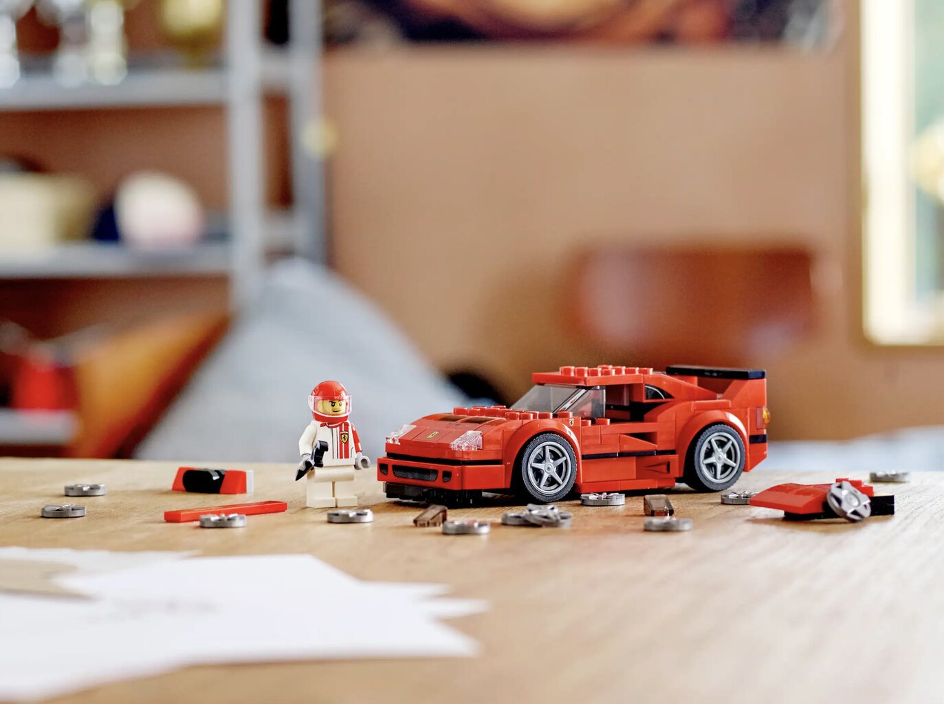 75890 LEGO® Speed Champions Ferrari F40 Competizione kaina ir informacija | Konstruktoriai ir kaladėlės | pigu.lt