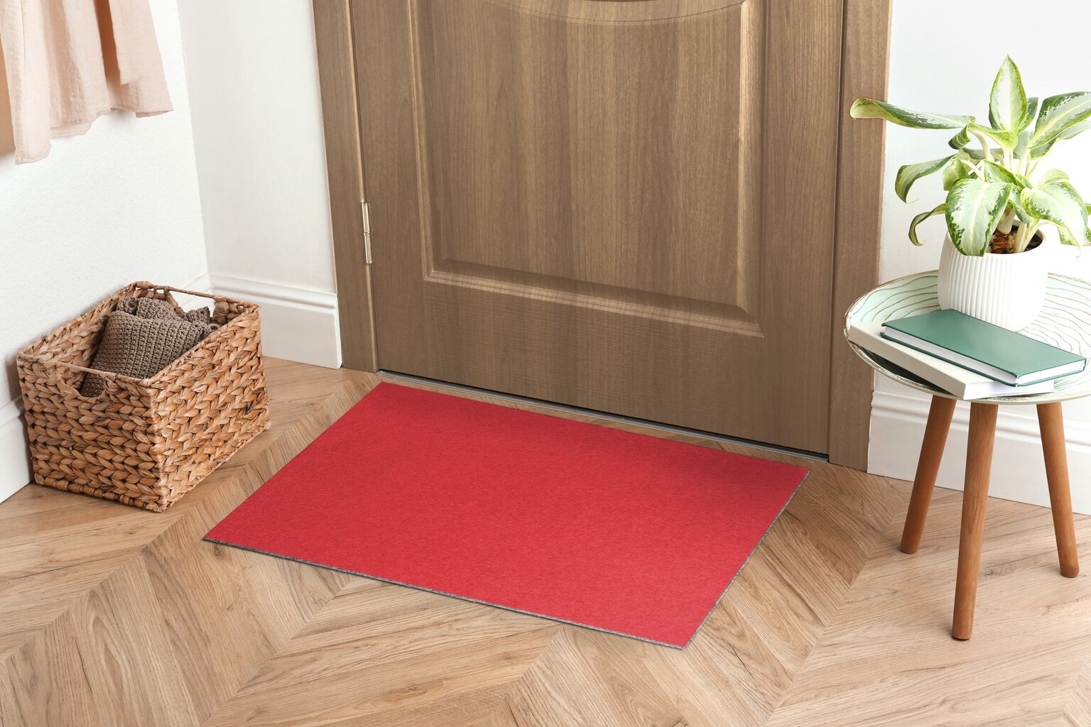 Durų kilimėlis Oranžinis Skaistalas 60x40 cm kaina ir informacija | Durų kilimėliai | pigu.lt