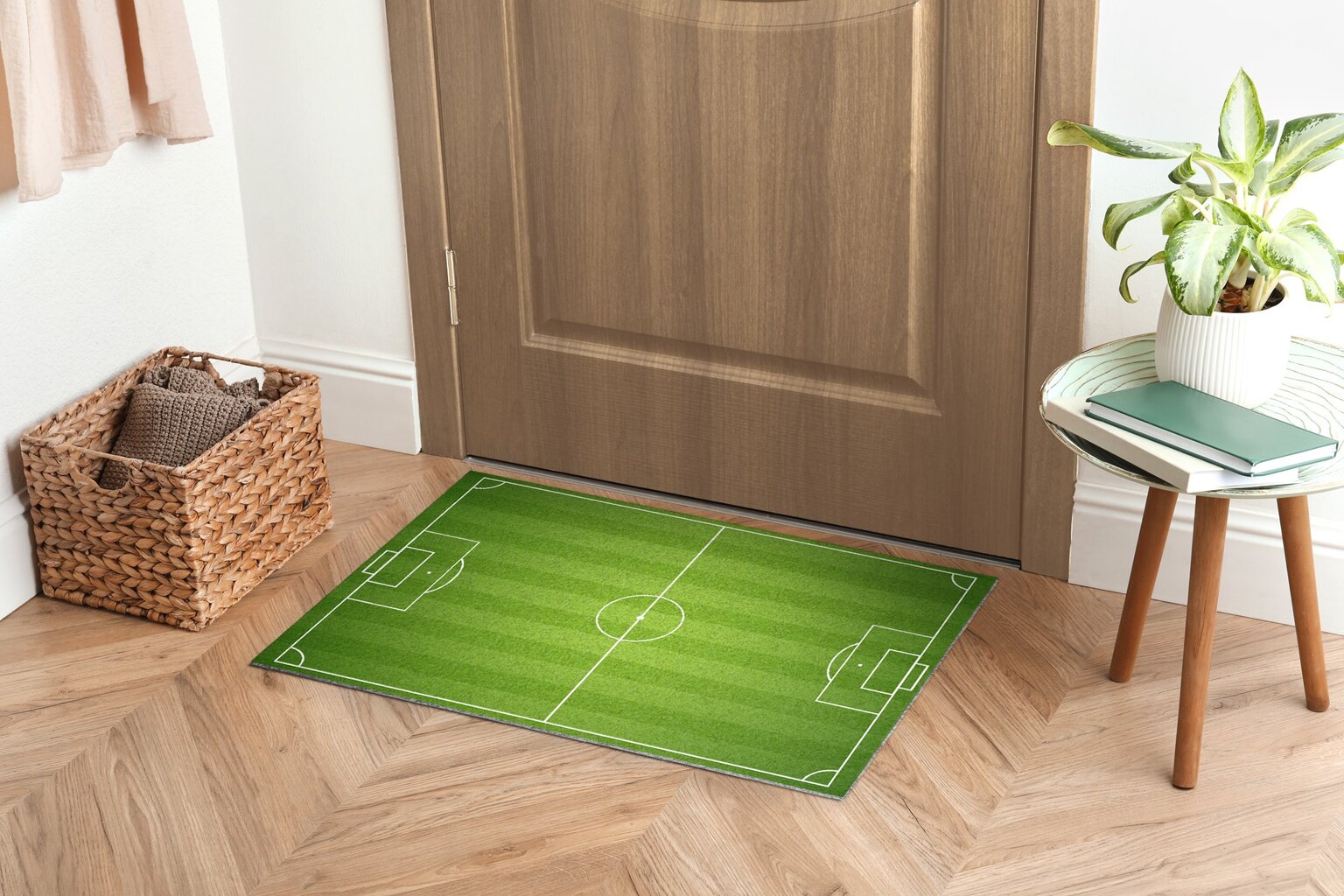 Durų kilimėlis Futbolo Aikštė 60x40 cm kaina ir informacija | Durų kilimėliai | pigu.lt