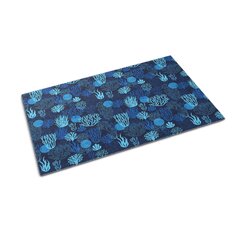Durų kilimėlis Mėlynasis Koralų Rifas 60x40 cm kaina ir informacija | Durų kilimėliai | pigu.lt