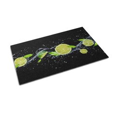 Durų kilimėlis Lime Citrusai 60x40 cm цена и информация | Придверные коврики | pigu.lt