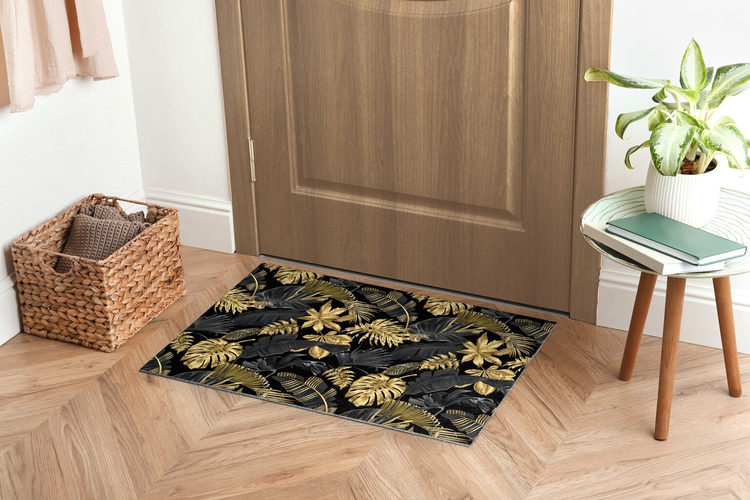 Durų kilimėlis Auksiniai Augalai 60x40 cm kaina ir informacija | Durų kilimėliai | pigu.lt