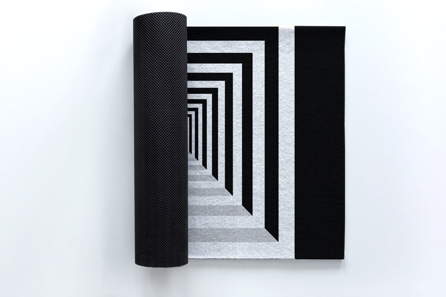 Durų kilimėlis Geometrinis Tunelis 60x40 cm kaina ir informacija | Durų kilimėliai | pigu.lt
