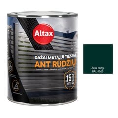 Metalo dažai Altax, žalia RAL6005, 0,75L kaina ir informacija | Dažai | pigu.lt