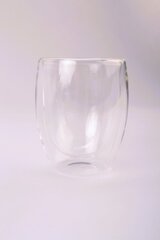 Winder dvigubo stiklo puodelis Coffee, 250 ml kaina ir informacija | Virtuvės įrankiai | pigu.lt