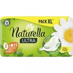 Прокладки женские «Naturella» Ultra, Normal Duo, 18 шт цена и информация | Тампоны, гигиенические прокладки для критических дней, ежедневные прокладки | pigu.lt