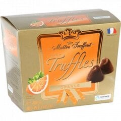 Конфеты «Maitre Truffout» Трюфель с какао, со вкусом горького апельсина, 200 г цена и информация | Сладости | pigu.lt