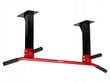 Prisitraukimų skersinis montuojamas ant lubų Neo-Sport, 100 cm, juodas/raudonas kaina ir informacija | Skersiniai | pigu.lt