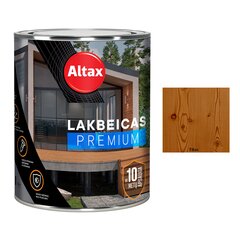 Lakbeicas medienos apdailai Altax, tikas, 0,75L цена и информация | Лаки, растворители | pigu.lt