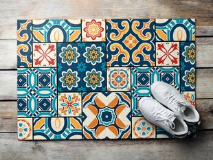 Durų kilimėlis Azulejo 60x40 cm цена и информация | Придверные коврики | pigu.lt