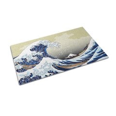 Durų kilimėlis Kanagawa Didžioji Banga 60x40 cm цена и информация | Придверные коврики | pigu.lt