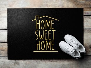 Durų kilimėlis Home Sweet Home 60x40 cm цена и информация | Придверные коврики | pigu.lt