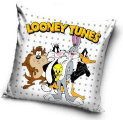 Наволочка Looney Tunes  40x40 cm цена и информация | Оригинальные подушки, наволочки | pigu.lt