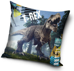 Pagalvės užvalkalas Dinosaur, 40x40 cm kaina ir informacija | Originalios pagalvės, užvalkalai | pigu.lt