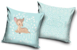 Pagalvės užvalkalas Disney Bambi, 40x40 cm kaina ir informacija | Originalios pagalvės, užvalkalai | pigu.lt