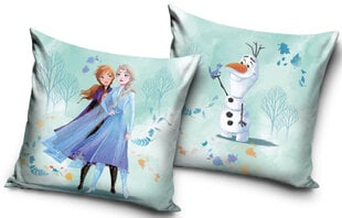 Pagalvės užvalkalas Disney Frozen, 40x40 cm kaina ir informacija | Originalios pagalvės, užvalkalai | pigu.lt