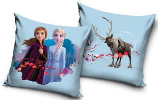 Pagalvės užvalkalas Disney Frozen, 40x40 cm kaina ir informacija | Originalios pagalvės, užvalkalai | pigu.lt