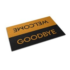 Durų kilimėlis Welcome Goodbye 60x40 cm цена и информация | Придверные коврики | pigu.lt