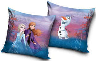 Наволочка Disney Frozen  40x40 cm цена и информация | Оригинальные подушки, наволочки | pigu.lt