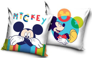 Pagalvės užvalkalas Disney Mickey, 40x40 cm kaina ir informacija | Originalios pagalvės, užvalkalai | pigu.lt