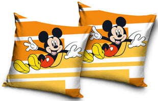 Pagalvės užvalkalas Disney Mickey, 40x40 cm kaina ir informacija | Originalios pagalvės, užvalkalai | pigu.lt
