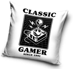 Наволочка Gamer  40x40 cm цена и информация | Оригинальные подушки, наволочки | pigu.lt