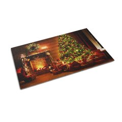 Durų kilimėlis Kalėdų Eglutė 60x40 cm kaina ir informacija | Durų kilimėliai | pigu.lt