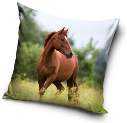 Pagalvės užvalkalas The Horses, 40x40 cm kaina ir informacija | Originalios pagalvės, užvalkalai | pigu.lt