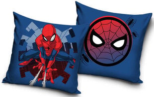 Pagalvės užvalkalas Spiderman, 40x40 cm kaina ir informacija | Originalios pagalvės, užvalkalai | pigu.lt