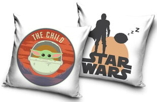 Pagalvės užvalkalas Star Wars, 40x40 cm kaina ir informacija | Originalios pagalvės, užvalkalai | pigu.lt