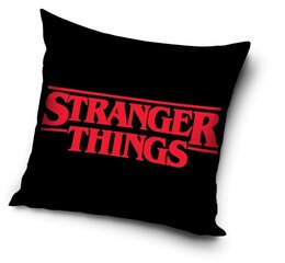 Наволочка Stranger Things  40*40 cm цена и информация | Оригинальные подушки, наволочки | pigu.lt