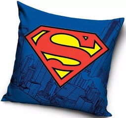 Pagalvės užvalkalas Superman, 40x40 cm kaina ir informacija | Originalios pagalvės, užvalkalai | pigu.lt