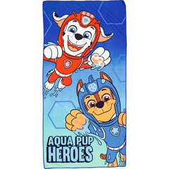 Детское полотенце Paw Patrol Aqua  60x120 cm цена и информация | Полотенца | pigu.lt