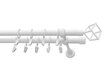 Dvigubas karnizas Olimp 250 cm kaina ir informacija | Karnizai | pigu.lt