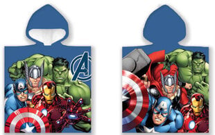 Детское полотенце Avengers  Poncho 50x100 cm цена и информация | Полотенца | pigu.lt