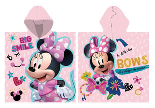 Детское полотенце Disney Minnie Smile , poncho 55x110 cm цена и информация | Полотенца | pigu.lt