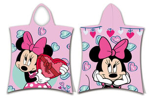 Детское полотенце Disney Minnie Pink 03 Poncho 50x115 cm цена и информация | Полотенца | pigu.lt