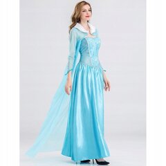 Kostiumas Elsa, žydra kaina ir informacija | Karnavaliniai kostiumai | pigu.lt