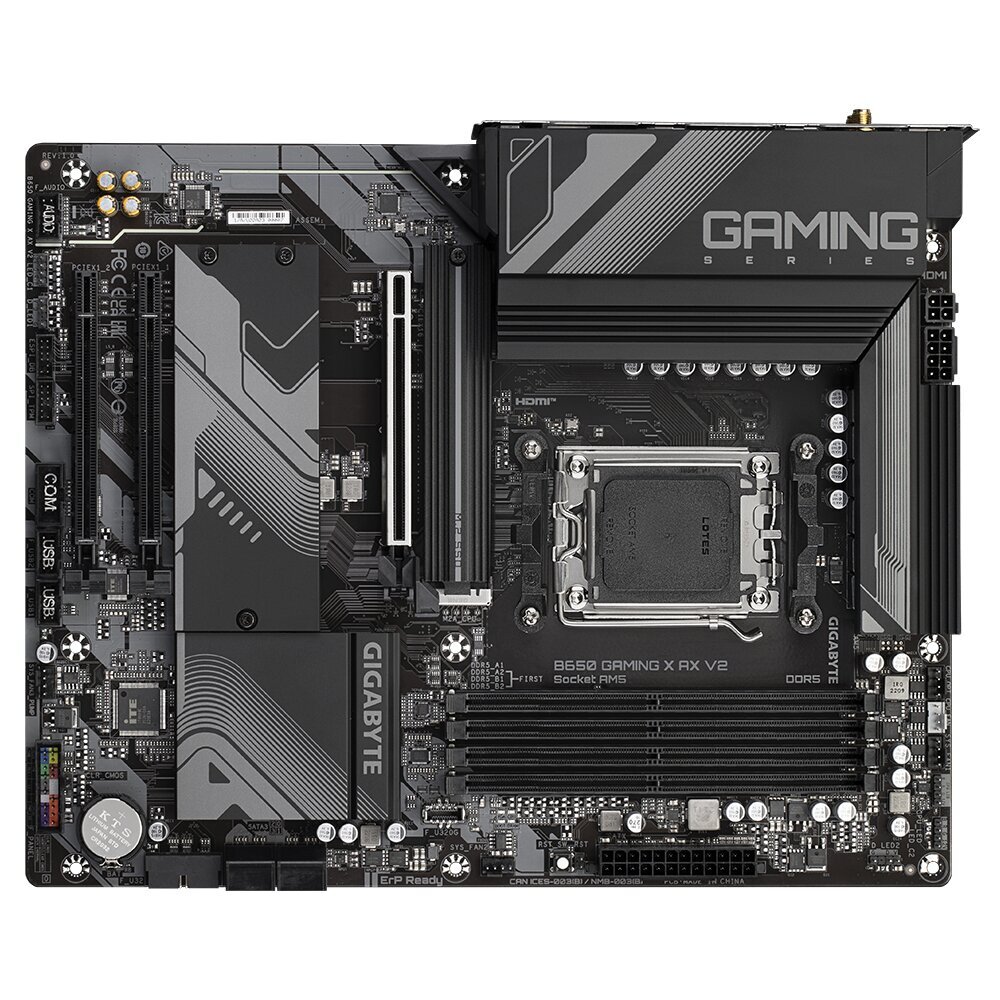 Gigabyte B650 Gaming X AX V2 kaina ir informacija | Pagrindinės plokštės | pigu.lt