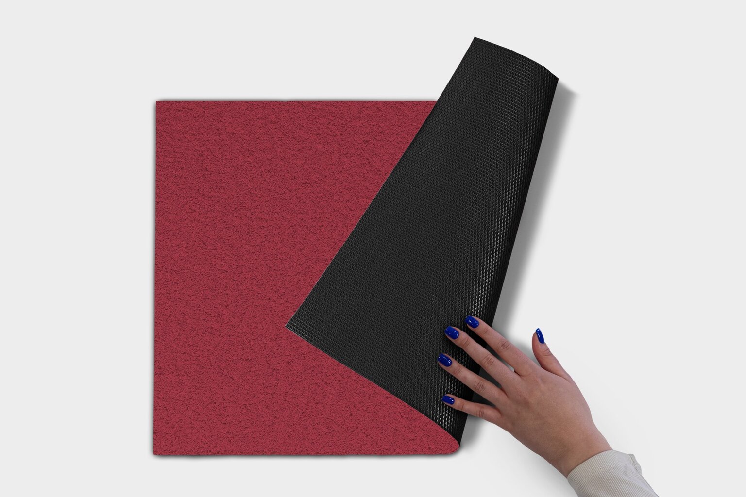 Durų kilimėlis Raudona Naktį 90x60 cm цена и информация | Durų kilimėliai | pigu.lt