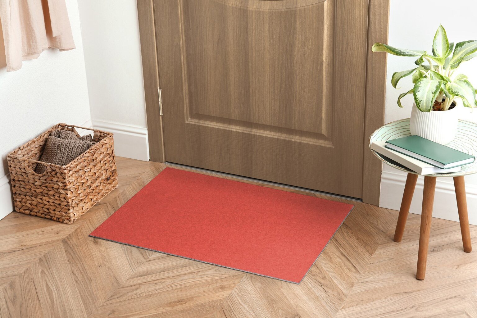 Durų kilimėlis Rožinė 90x60 cm kaina ir informacija | Durų kilimėliai | pigu.lt